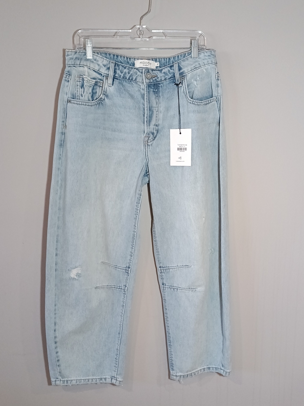 Light Wash Wide Leg Jeans - Women - Picture 2 of 10